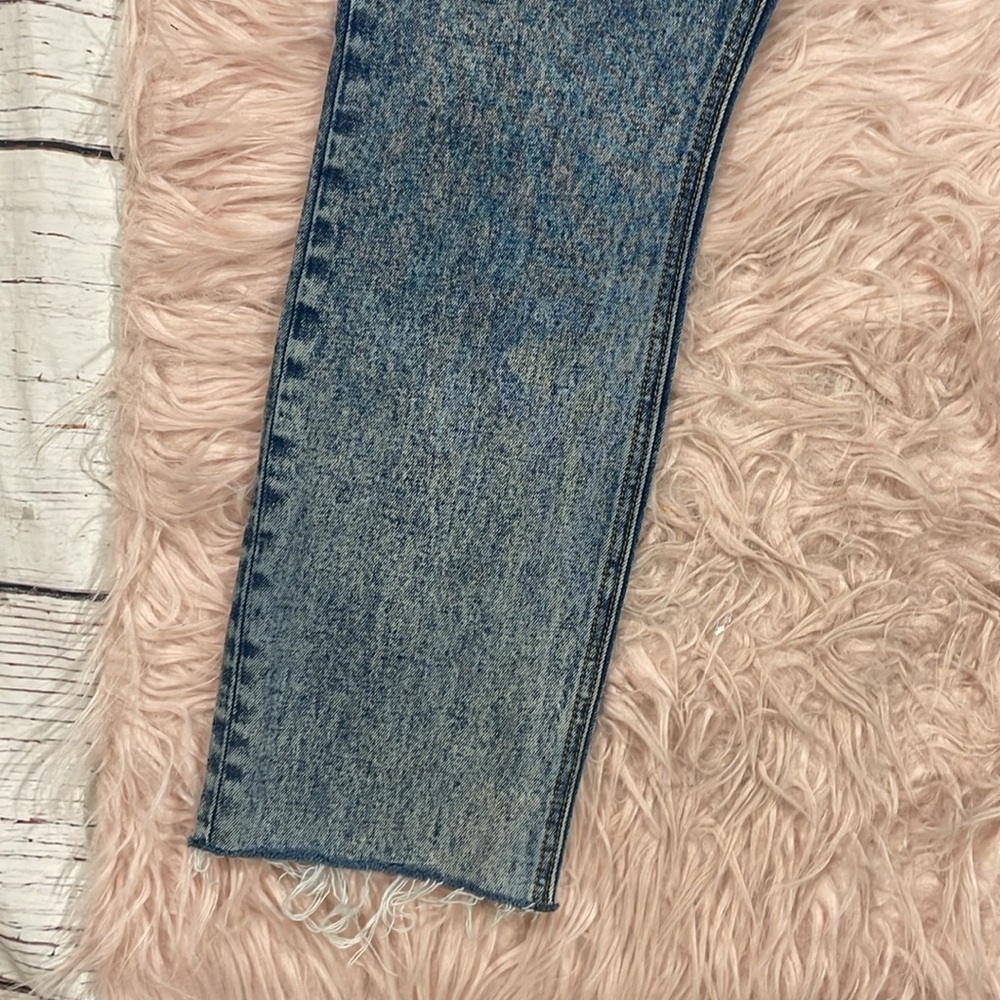 Grlfrnd Reed In Easy Street High Rise Slim Jeans Stone Wash - Picture 9 of 10